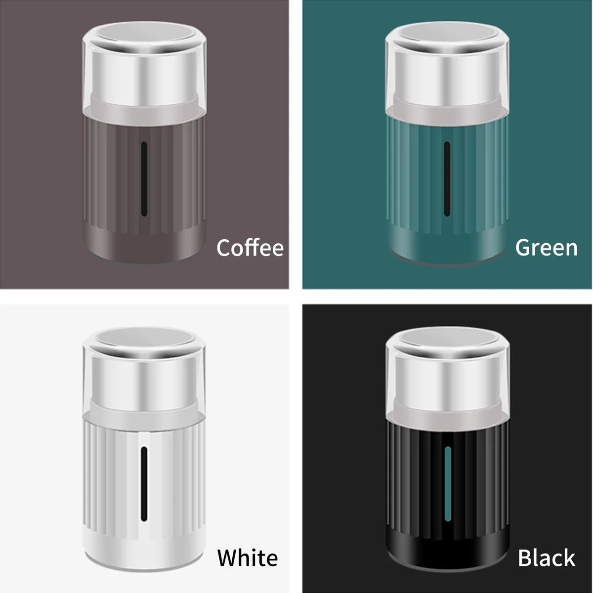 Stainless Steel Electric Coffee Bean Grinder 200W B6429