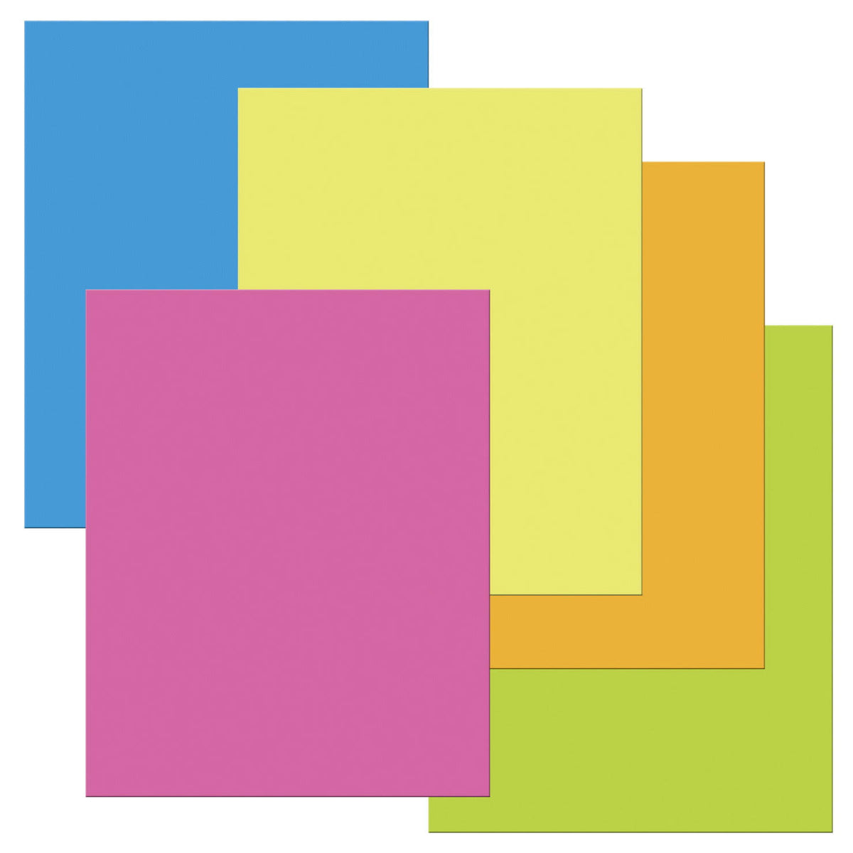 Heavy Poster Board Assorted Neon Pack of 25 R95450