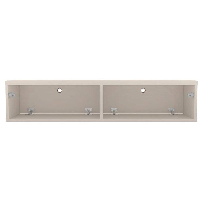 White Floating Entertainment Center R720719