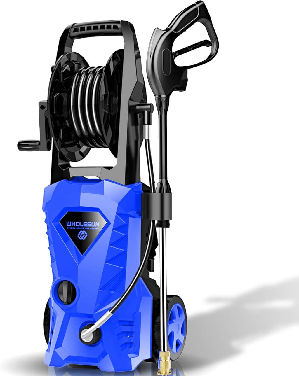 Electric Pressure Washer 2.4 GPM 1600W with 4 Nozzles Foam Cannon N587845