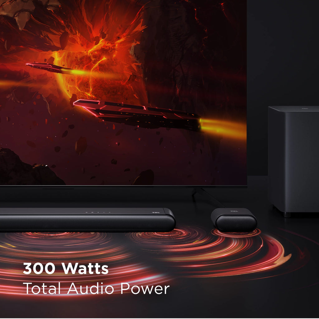 5.1 Channel Sound Bar with Wireless Subwoofer H3794