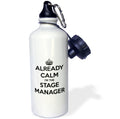 Straw Water Bottle, 21-ounce Z28677