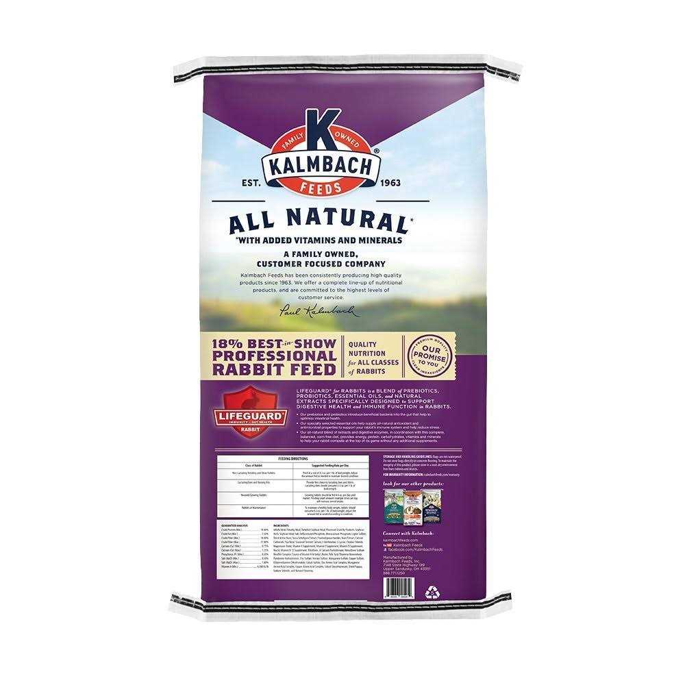 50 lb 18% Rabbit Feed N2766