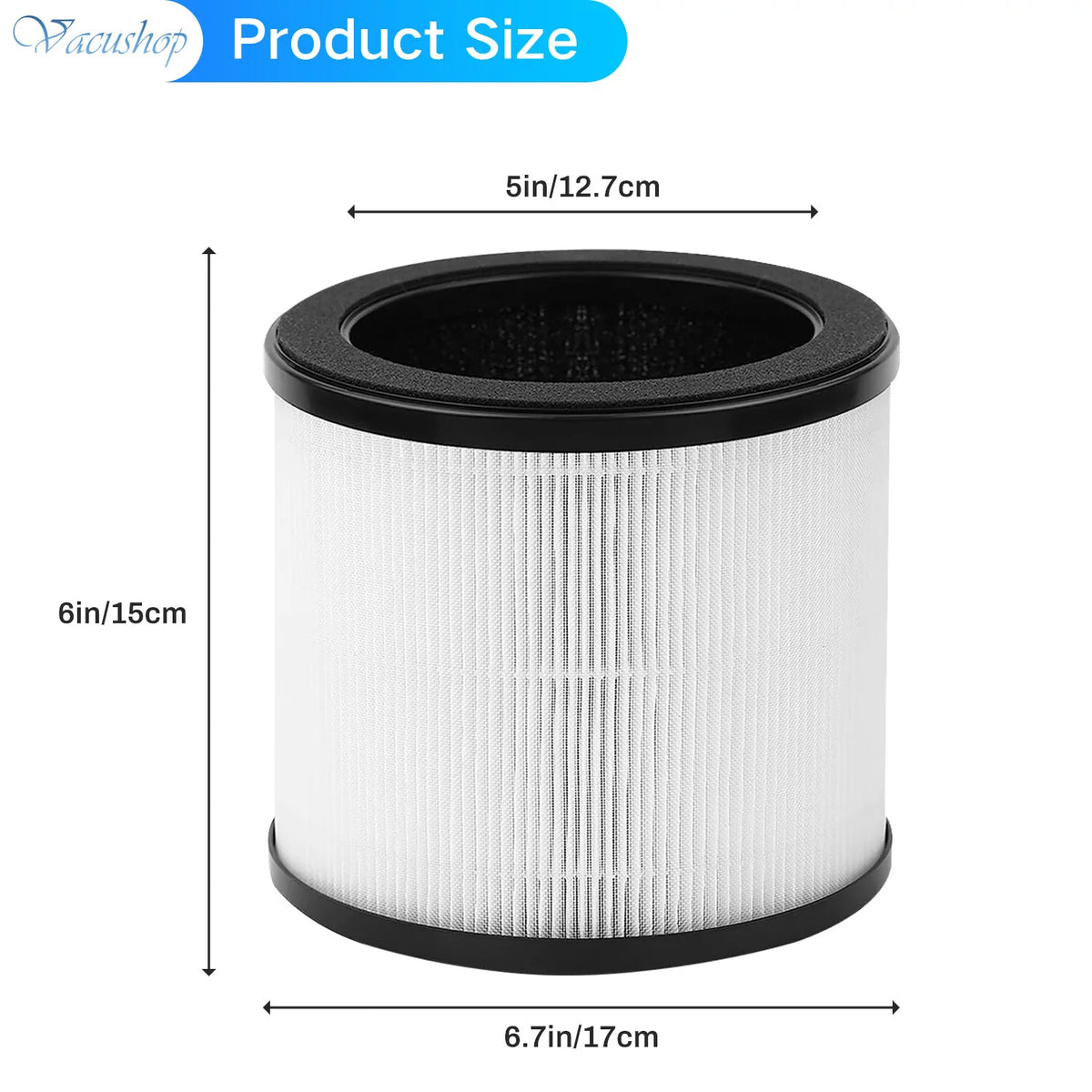 2 Packs Replacement Filter True HEPA A14043