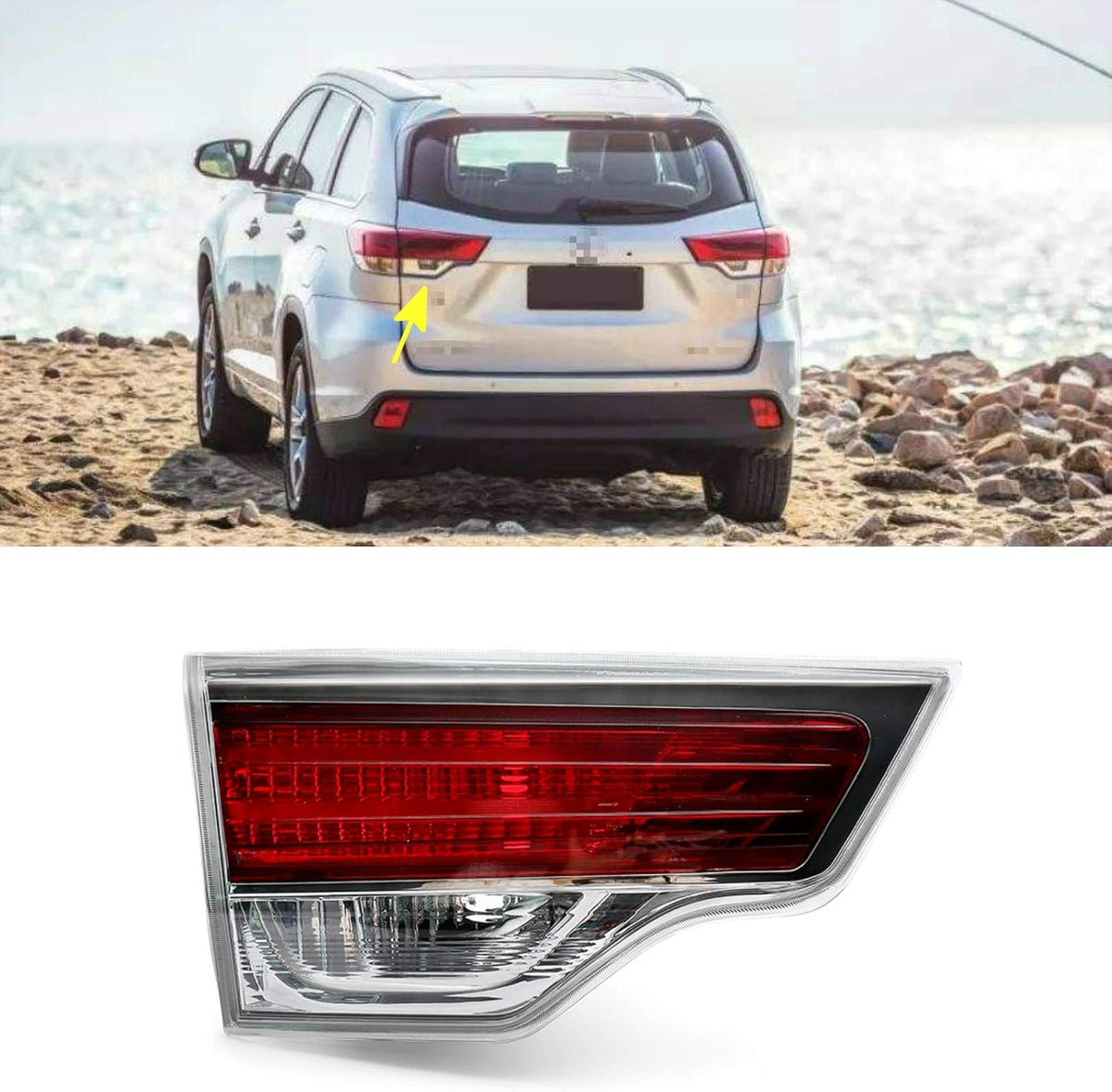 Tail Light Inner Driver Side Pack of 2 C274