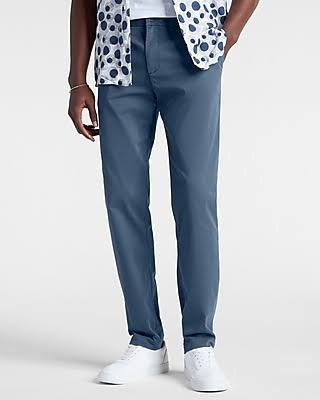 Slim Hyper Stretch Chino Blue W32 L32 F55308