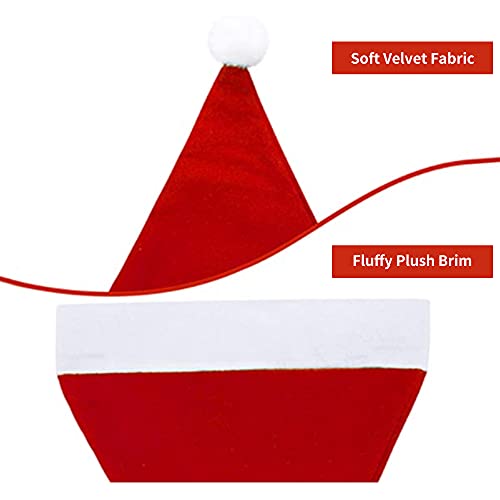 Velvet Green Christmas Hat E76471