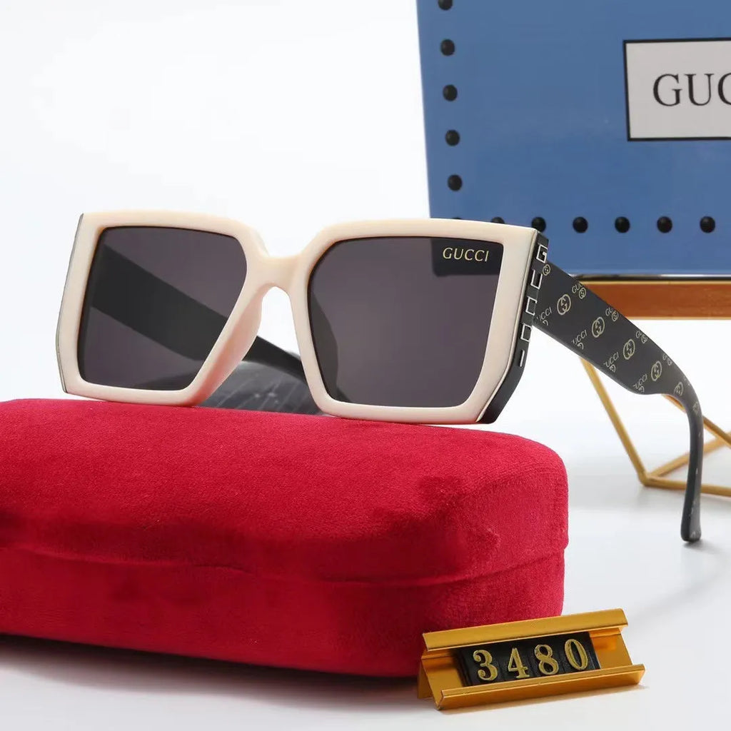 Double G Printing Graffiti Polarized Sunglasses O1819