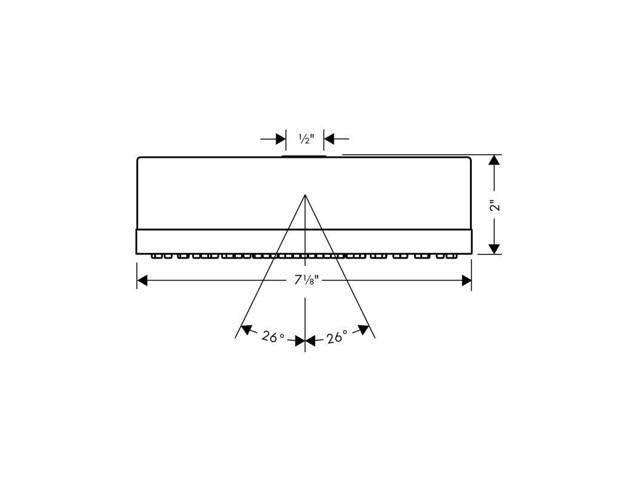 Chrome Showerhead E904676