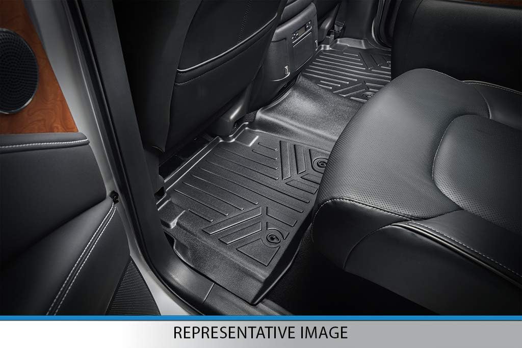 Custom Fit Floor Mats 2 Row Liner Set Black R518