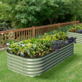 Galvanized Raised Garden Bed Y787963