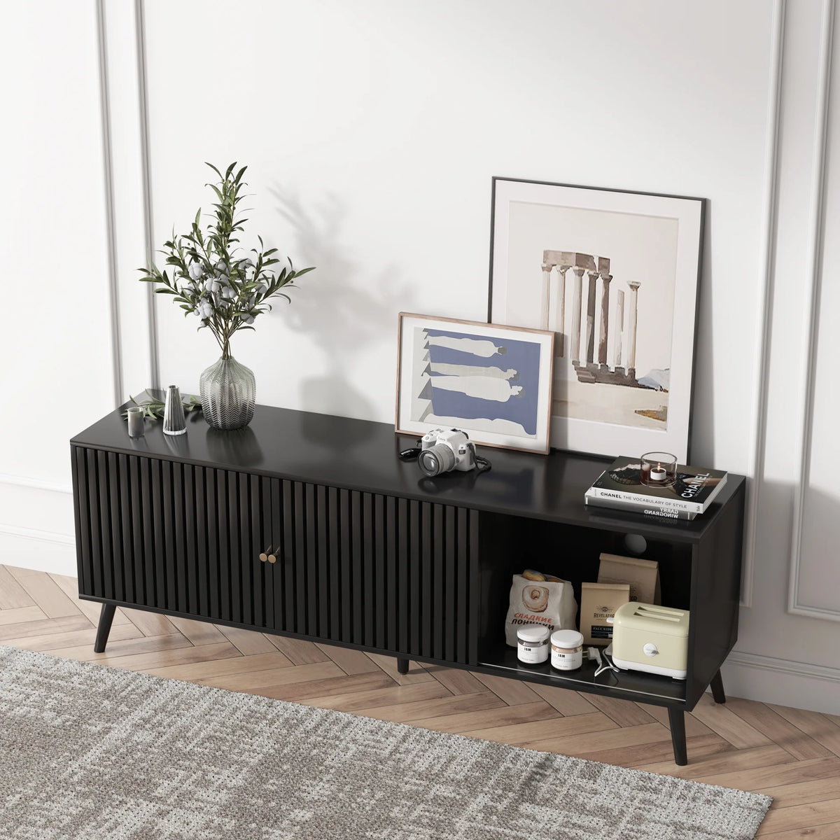 Wood TV Stand up to 70 M878