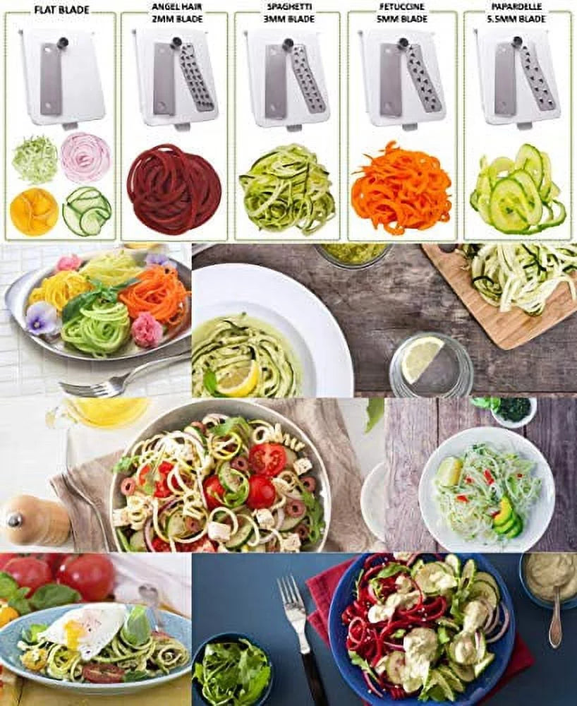 5-Blade Vegetable Spiralizer White Y3269