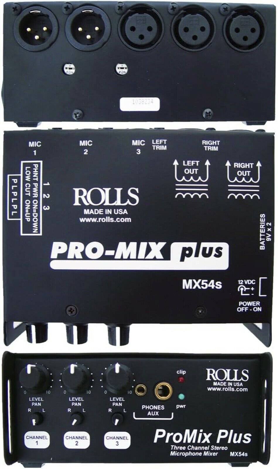 3 Channel Microphone Mixer U26413