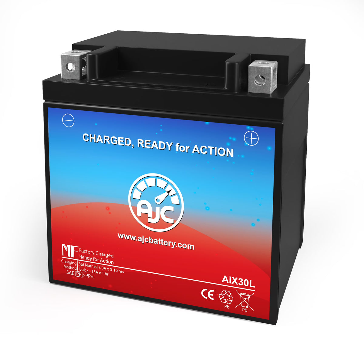 AJC Battery Compatible with Polaris Slingshot S with Technology Package I AutoDrive 2000CC Motorcycle Replacement Battery (2021) O600