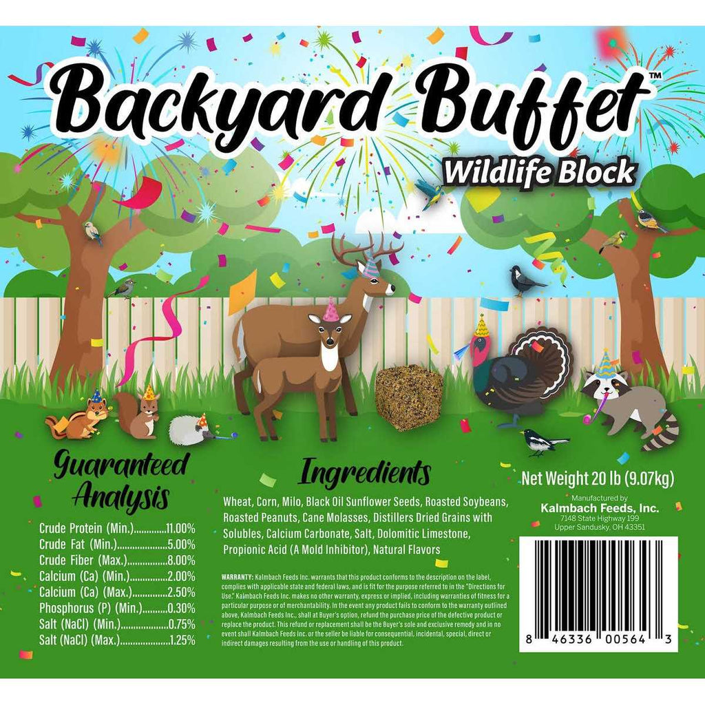 Backyard Buffet Wildlife Treat W6256
