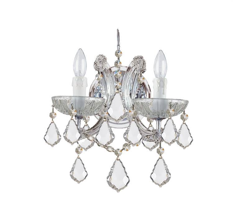 Crystal Chrome Sconce Q20061