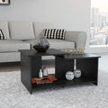 Espresso Coffee Table with Open Storage R147018