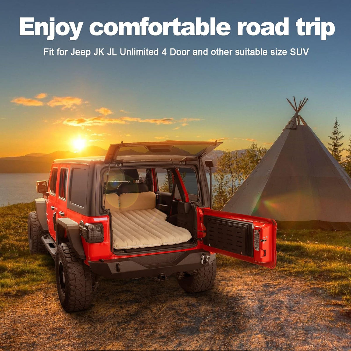 SUV Air Mattress Car Bed Camping Q175989