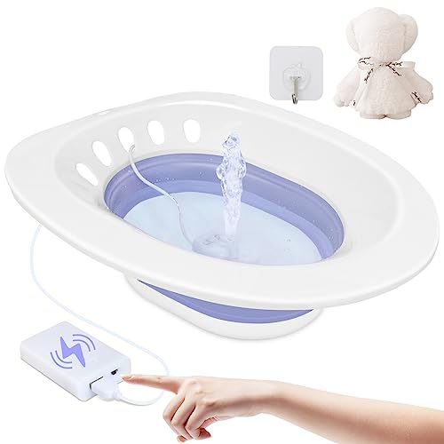 Electric Sitz Bath Kit for Toilet Seat, Automatic Flushing, Foldable P35589