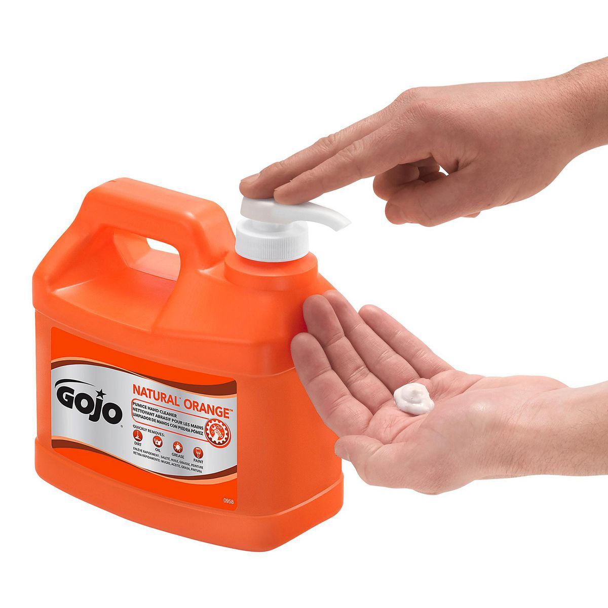 1/2 Gallon Natural Orange Pumice Hand Cleaner S4128