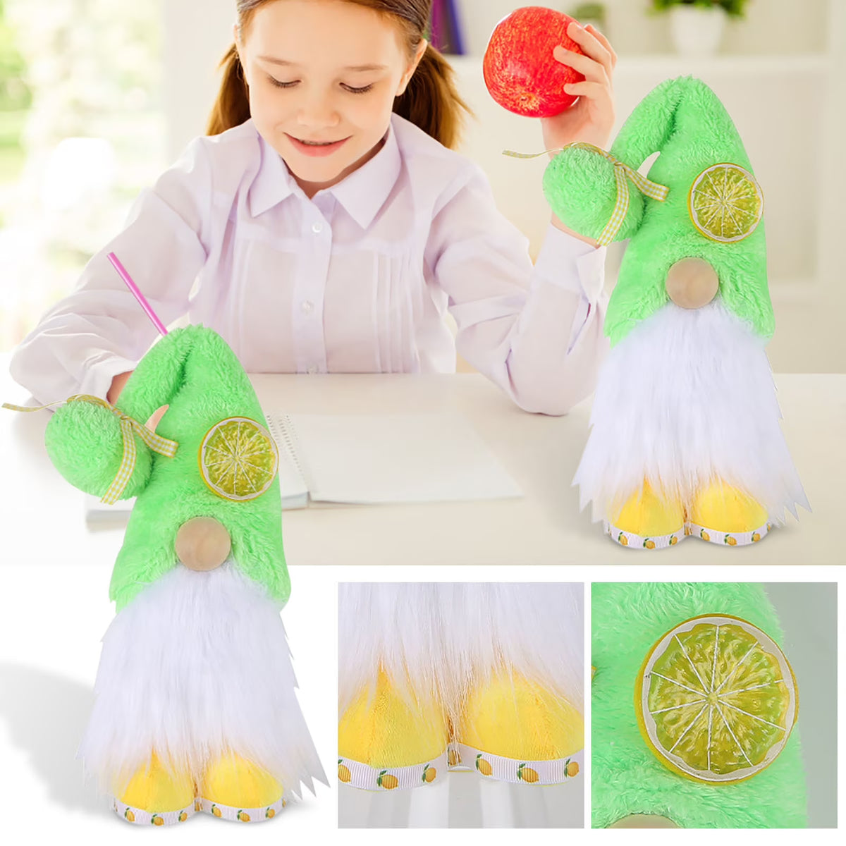 Lemon Doll Plush Dwarf Doll C3644