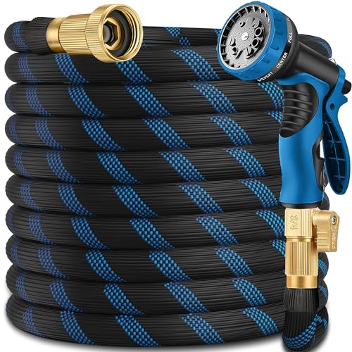 50 ft Heavy Duty Flexible Lightweight Kink-free Rubber Garden Hose P3581