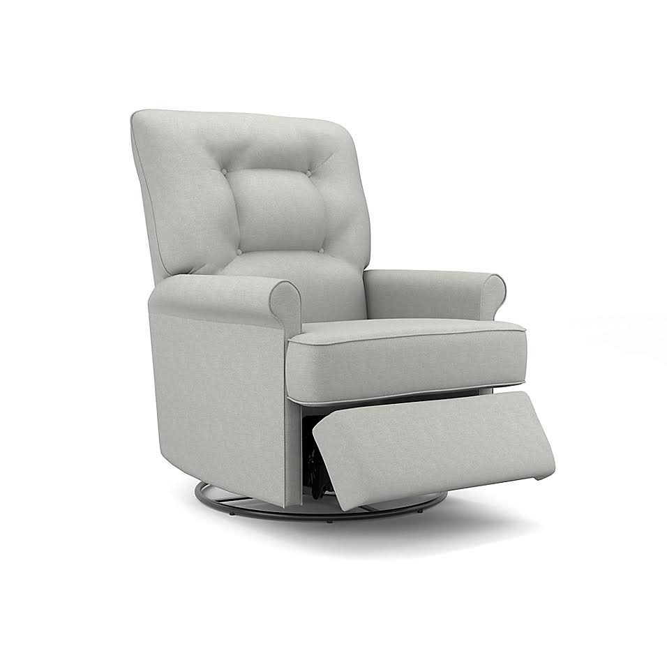 Grey Swivel Glider Recliner M790842