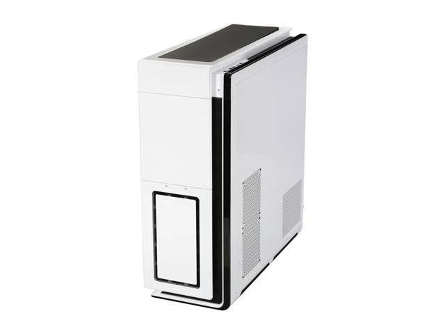 White Aluminum ATX Full Tower Computer Case O94014