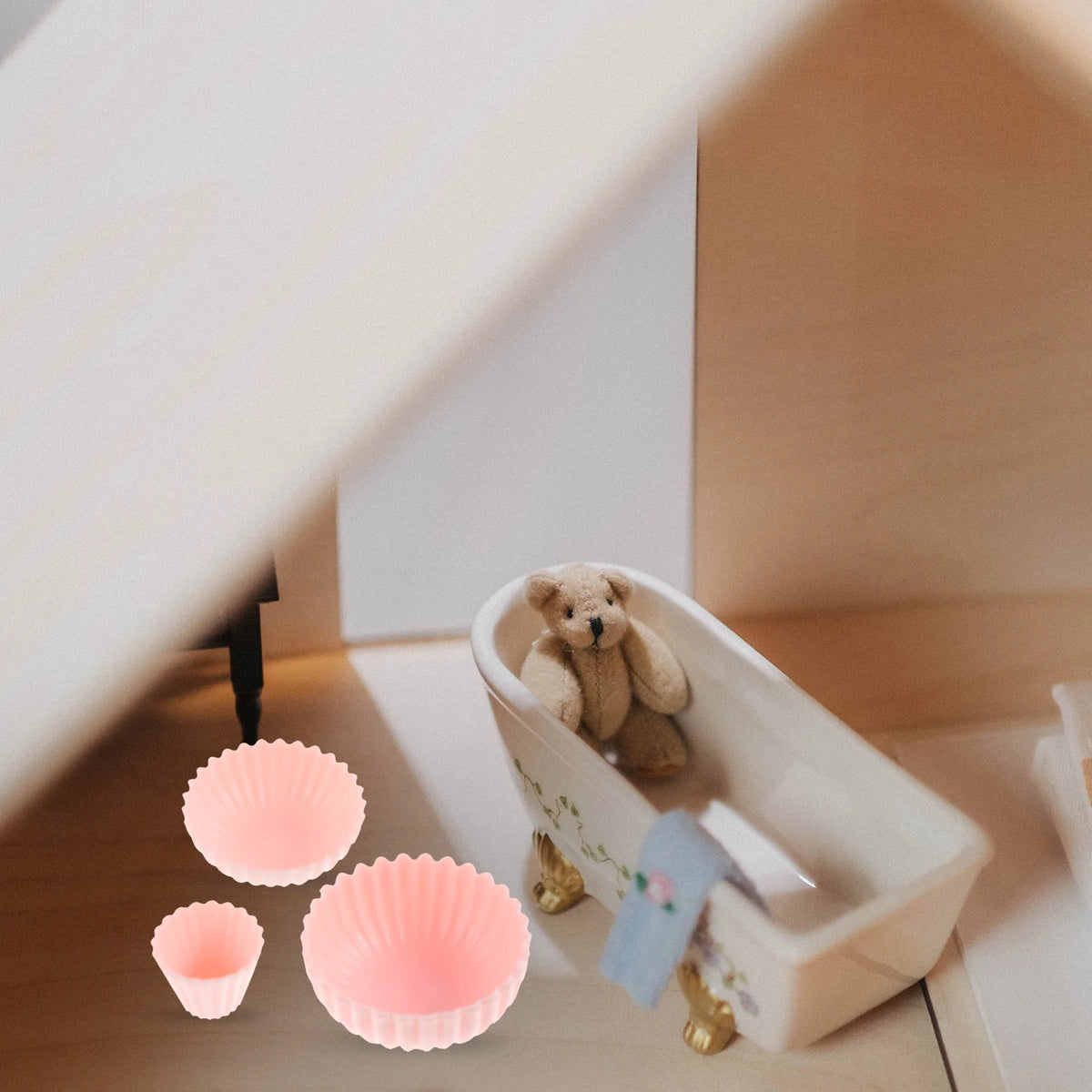 8 Pcs Dollhouse Kitchen Accessories Miniature Toy Set N187742