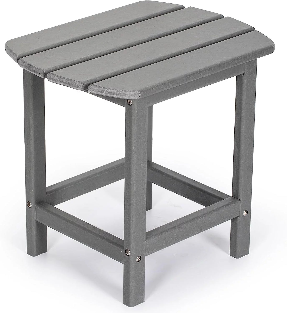 White HDPE Outdoor Side Table D955