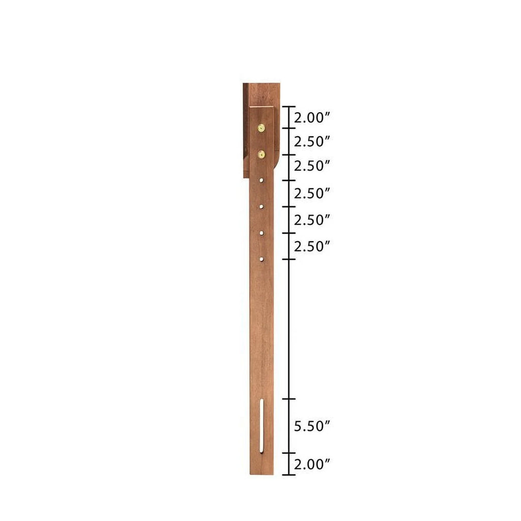 Walnut Finished Wood King Size Headboard N20735