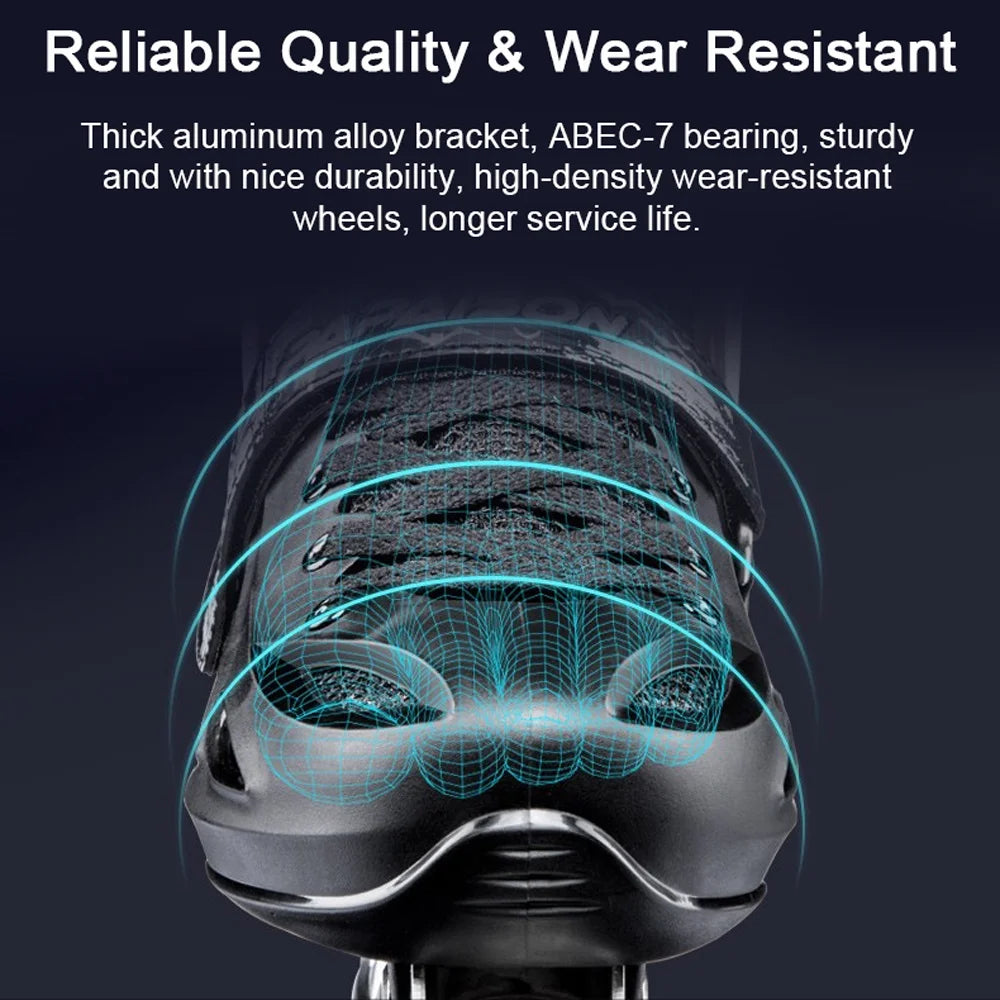 Adjustable Inline Roller Skates with Full Light Wheel I2404