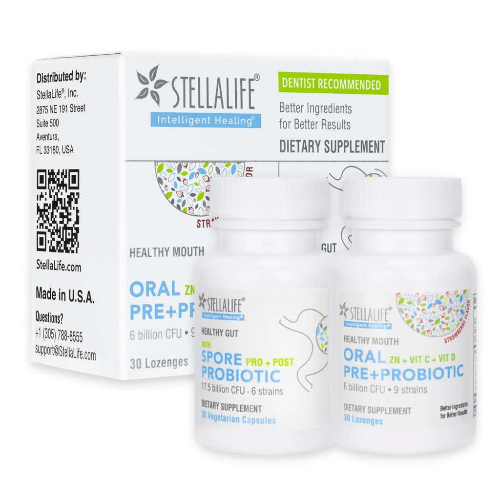 Probiotics Kit for Digestion and Dental Health J2534