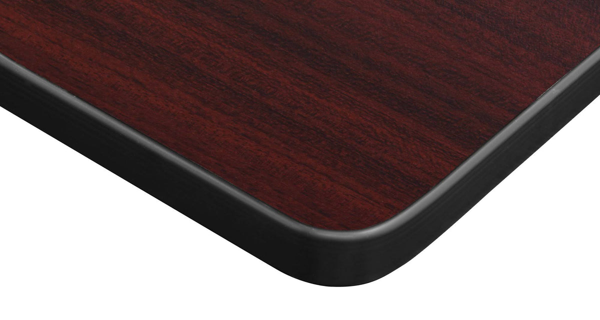 Height Adjustable Classroom Table with 2 Stack Chairs A76322