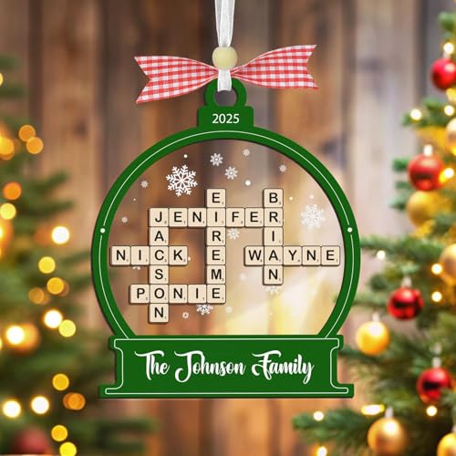 Wooden Christmas Ornament A103182
