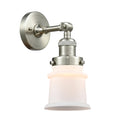1 Light LED Sconce Brushed Satin Nickel U472