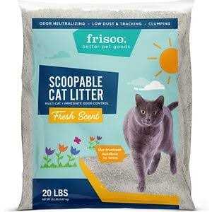 Scented Clumping Clay Cat Litter O9761