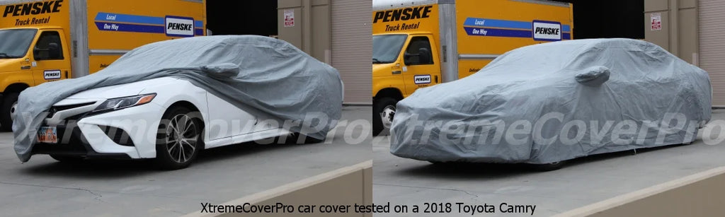 Gray Car Cover K7418