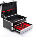 Portable Aluminum Tool Box with Drawer, Pack of 2 T742244