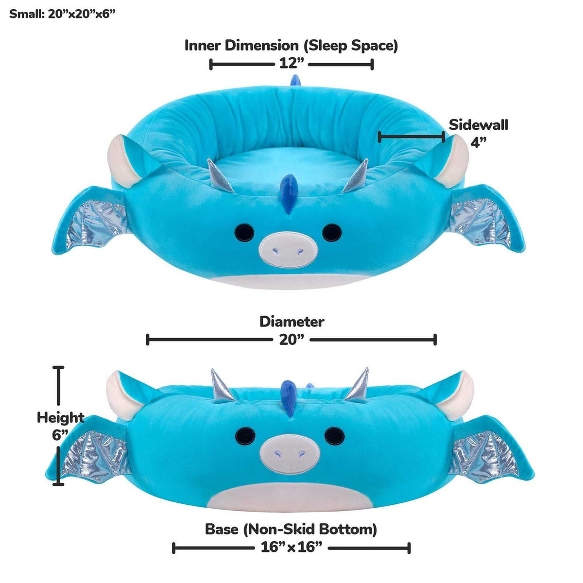 Squishmallows Pet Beds Dragon A9216