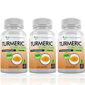 Turmeric Curcumin 2250mg 95% Curcuminoids 180 Veggie Caps Black Pepper Extract U6793