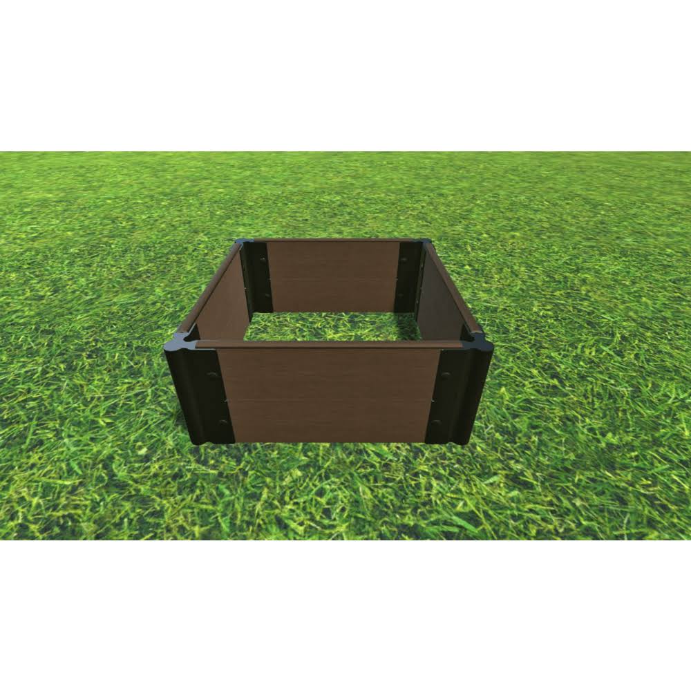 Tool-Free Uptown Brown Raised Garden Bed Y866200