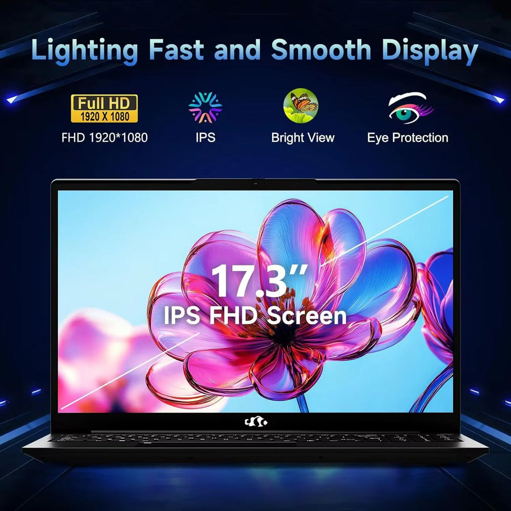 17.3" IPS FHD Gaming Laptop, AMD Ryzen 7 6800H 32GB DDR5 RAM 1TB SSD AMD Radeon 680M GPU S752