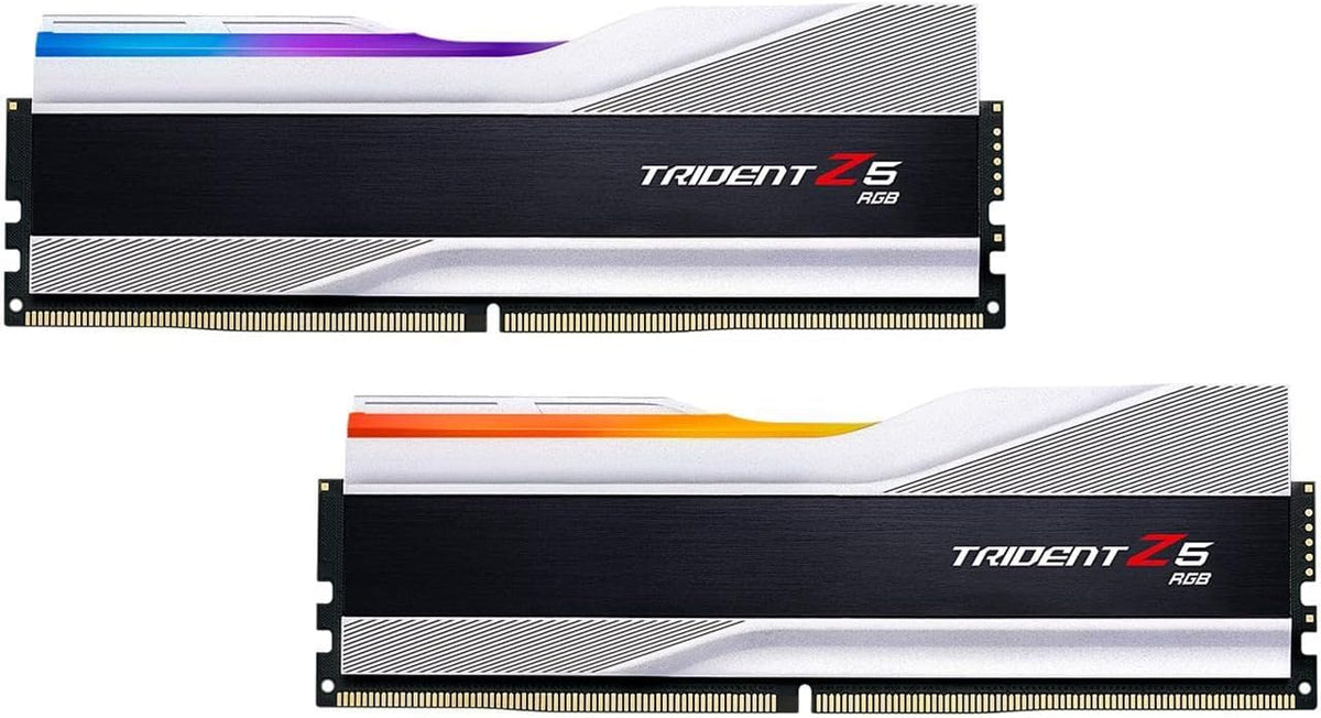 32GB (2x16GB) DDR5 RAM 6000MT/s CL32-38-38-96 Metallic Silver Desktop Computer Memory J736726