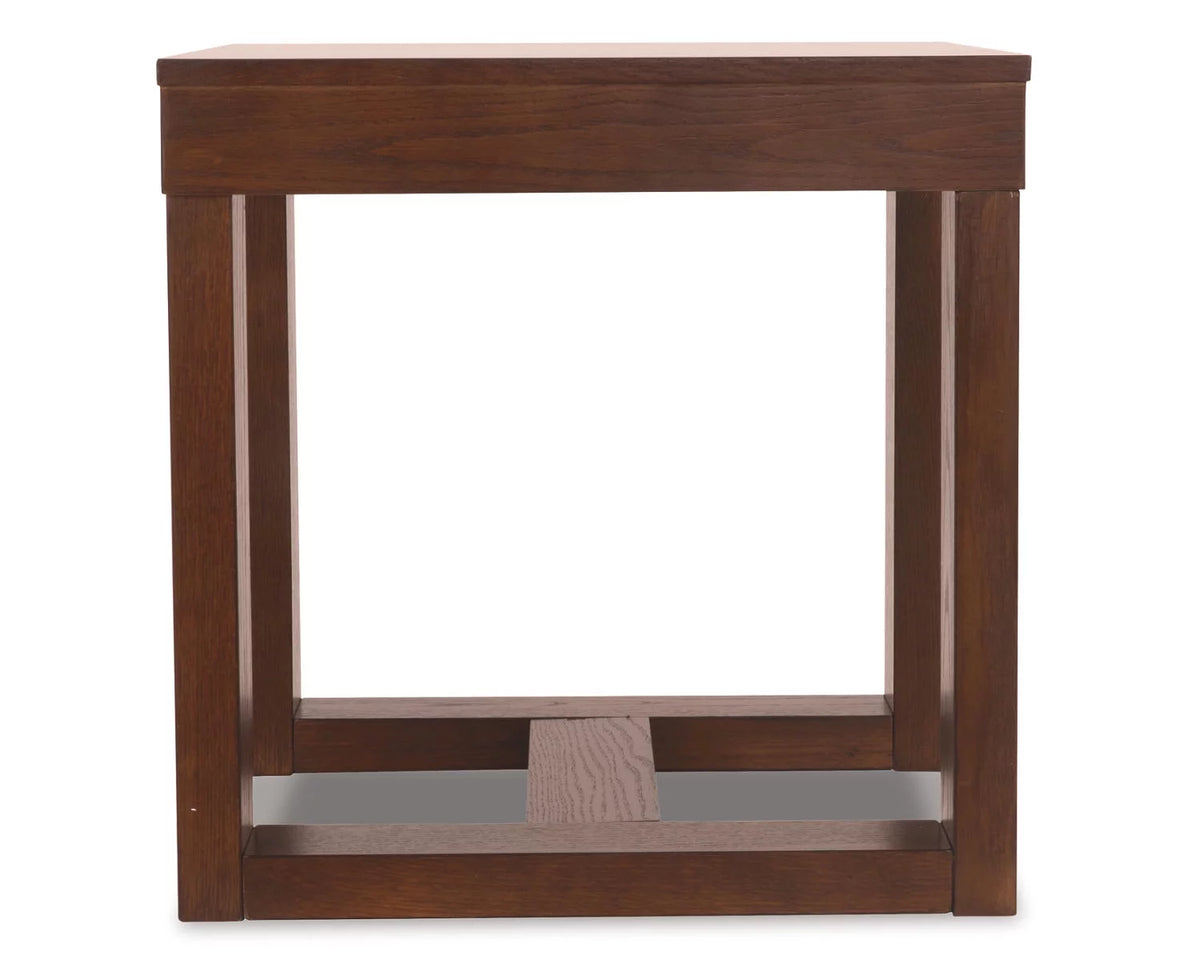 Dark Brown End Table C882