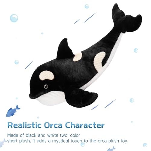 31.5Inch Orca Stuffed Animal Plush Soft Killer Whale R945
