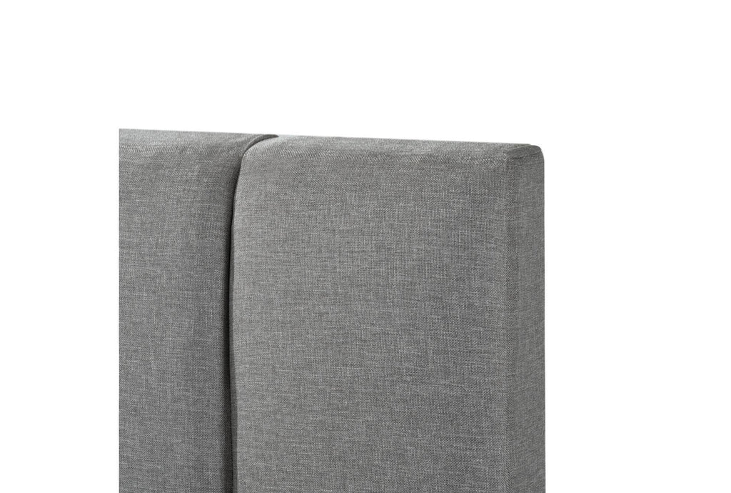 Vertical Channeled Platform Bed I5852