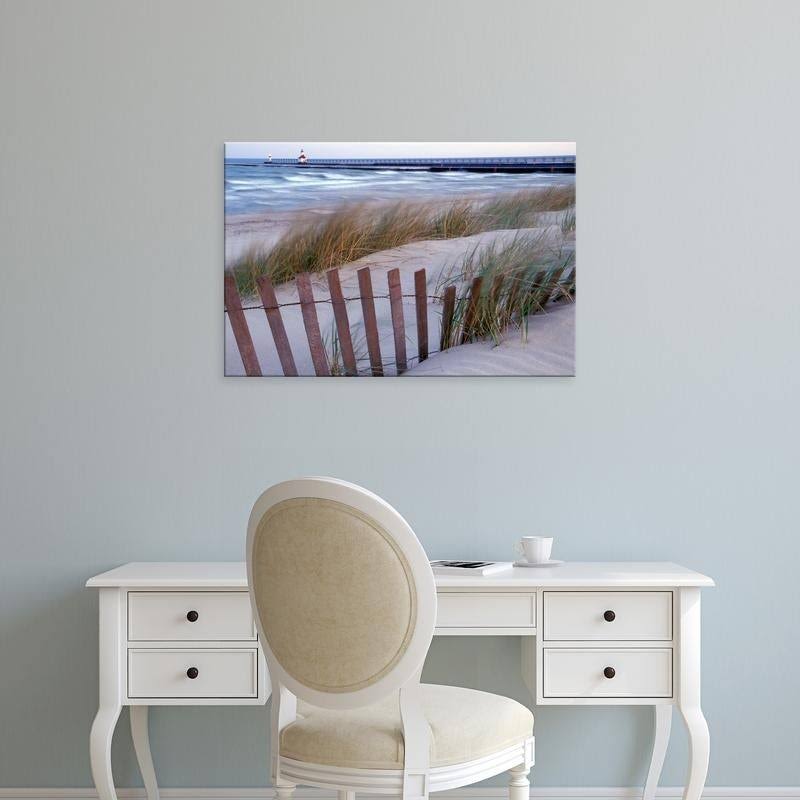 Premium Canvas Art 12 x 18 Modern Black Frame W55347