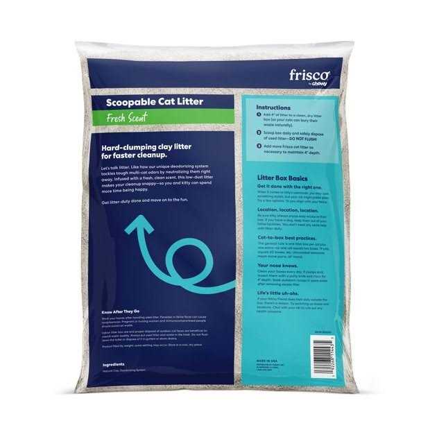 Scented Clumping Clay Cat Litter O9761